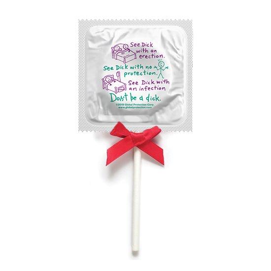 See Dick Condoms Pops, Bag of 50