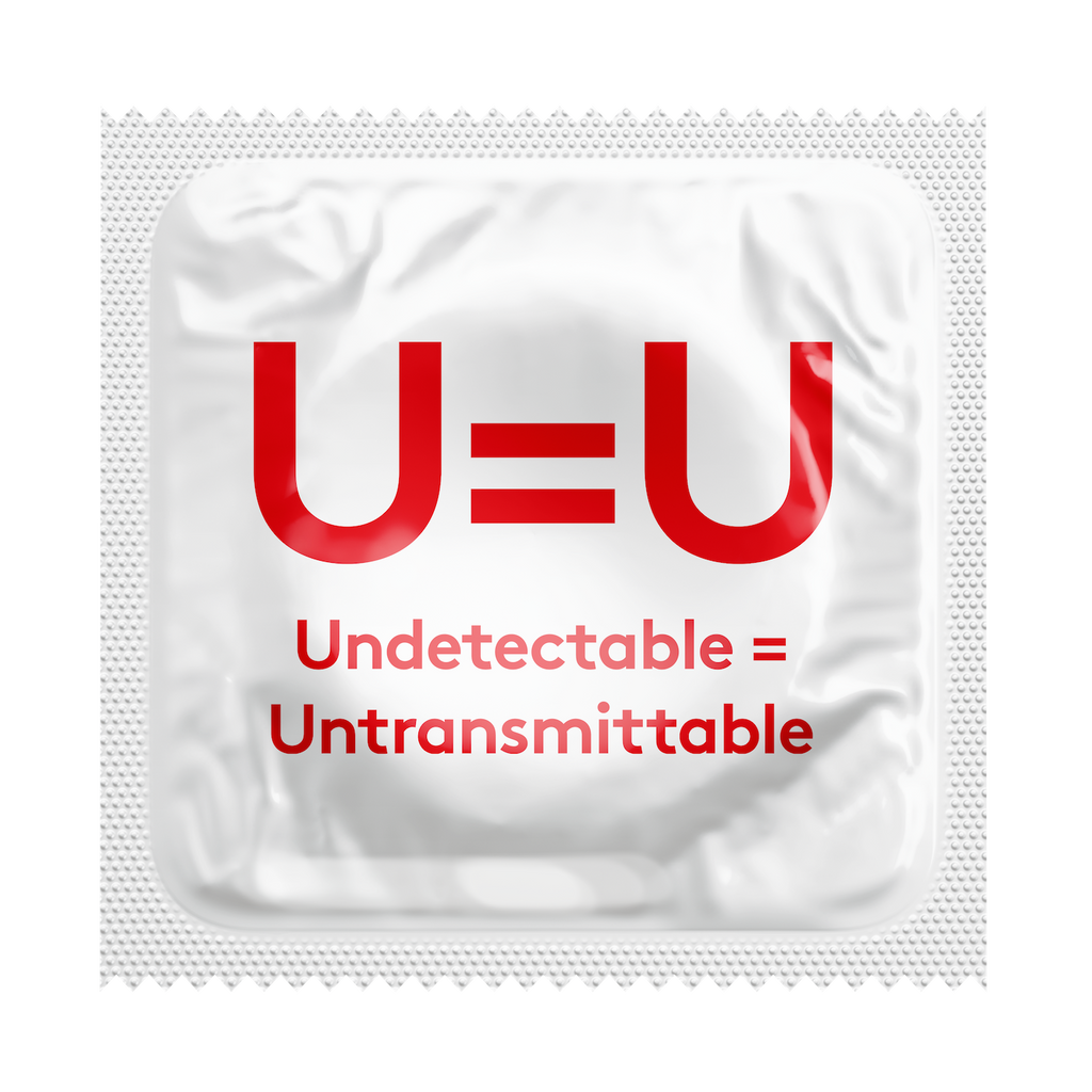 Undetectable Untransmittable Hiv Awareness Condoms Bag Of 50 Custom Condoms®