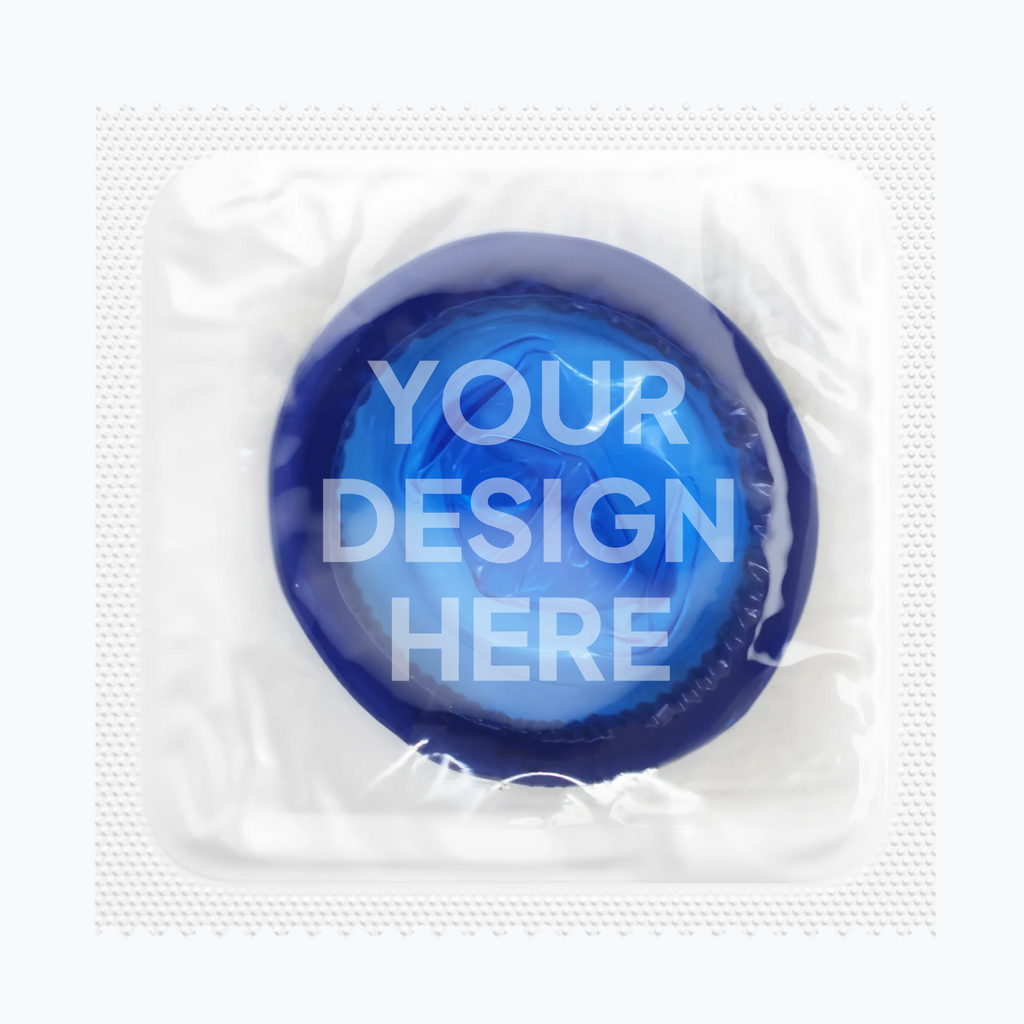 Custom Clear Condom Wrappers Single Color