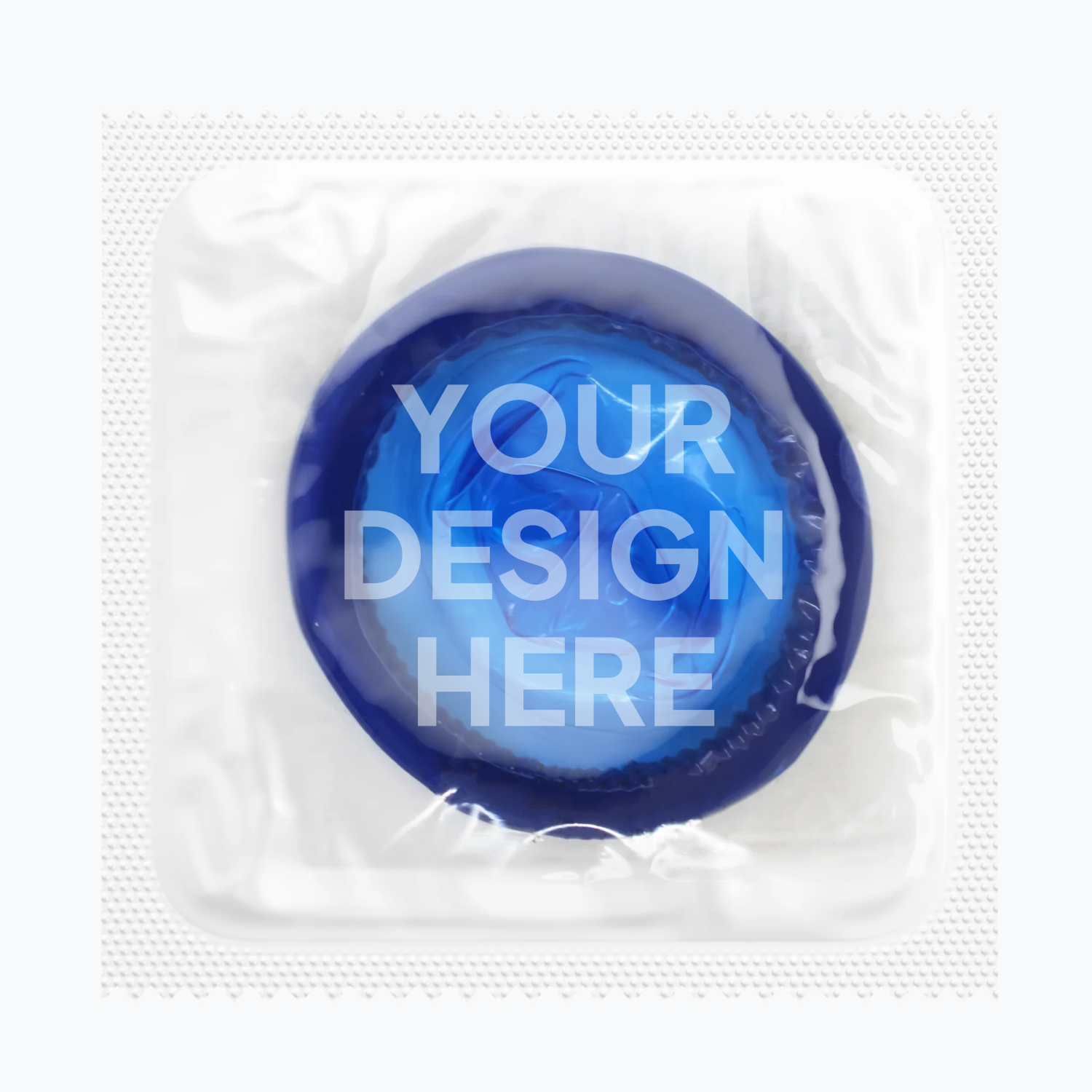 Custom Clear Condom Wrappers Single Color