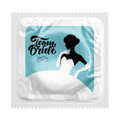 Team Bride Bachelorette Party Condoms, Bag of 50