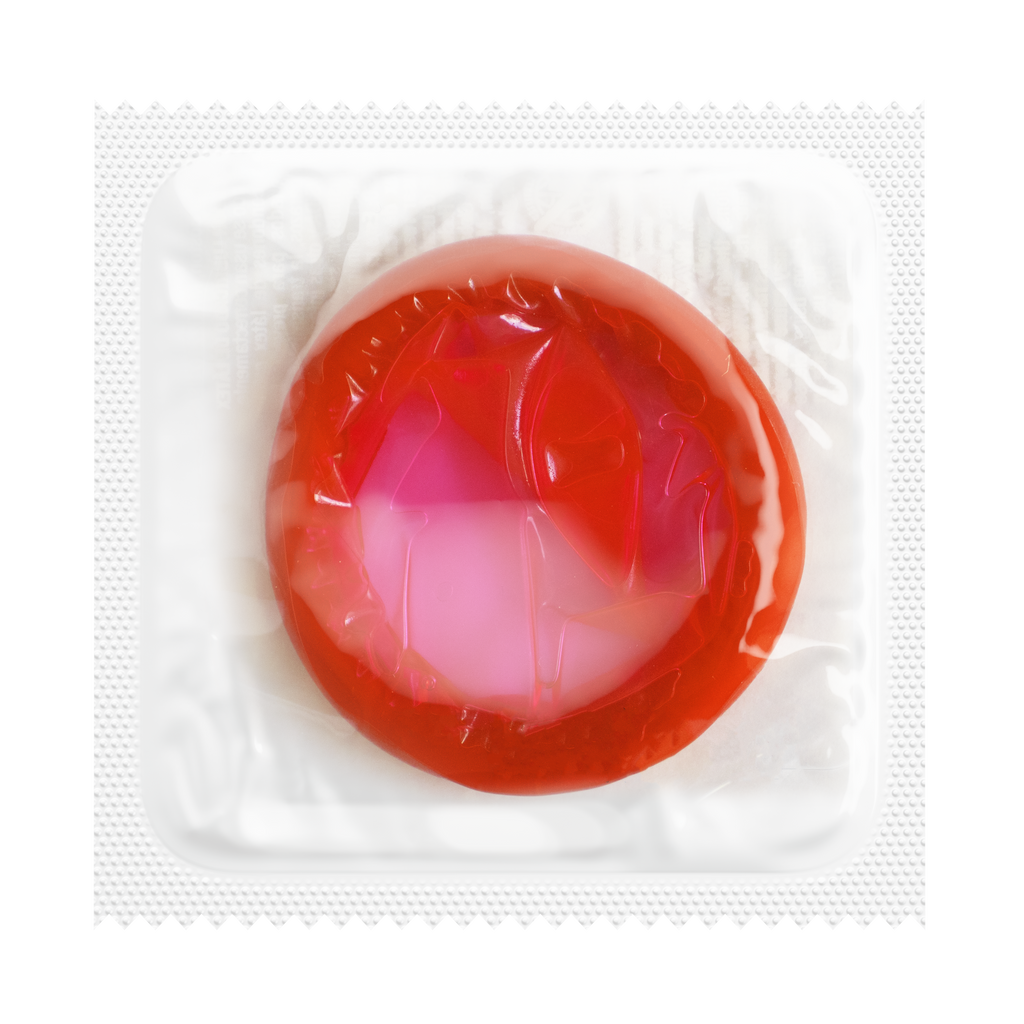 Clear Condom Wrappers Assorted Color Condoms