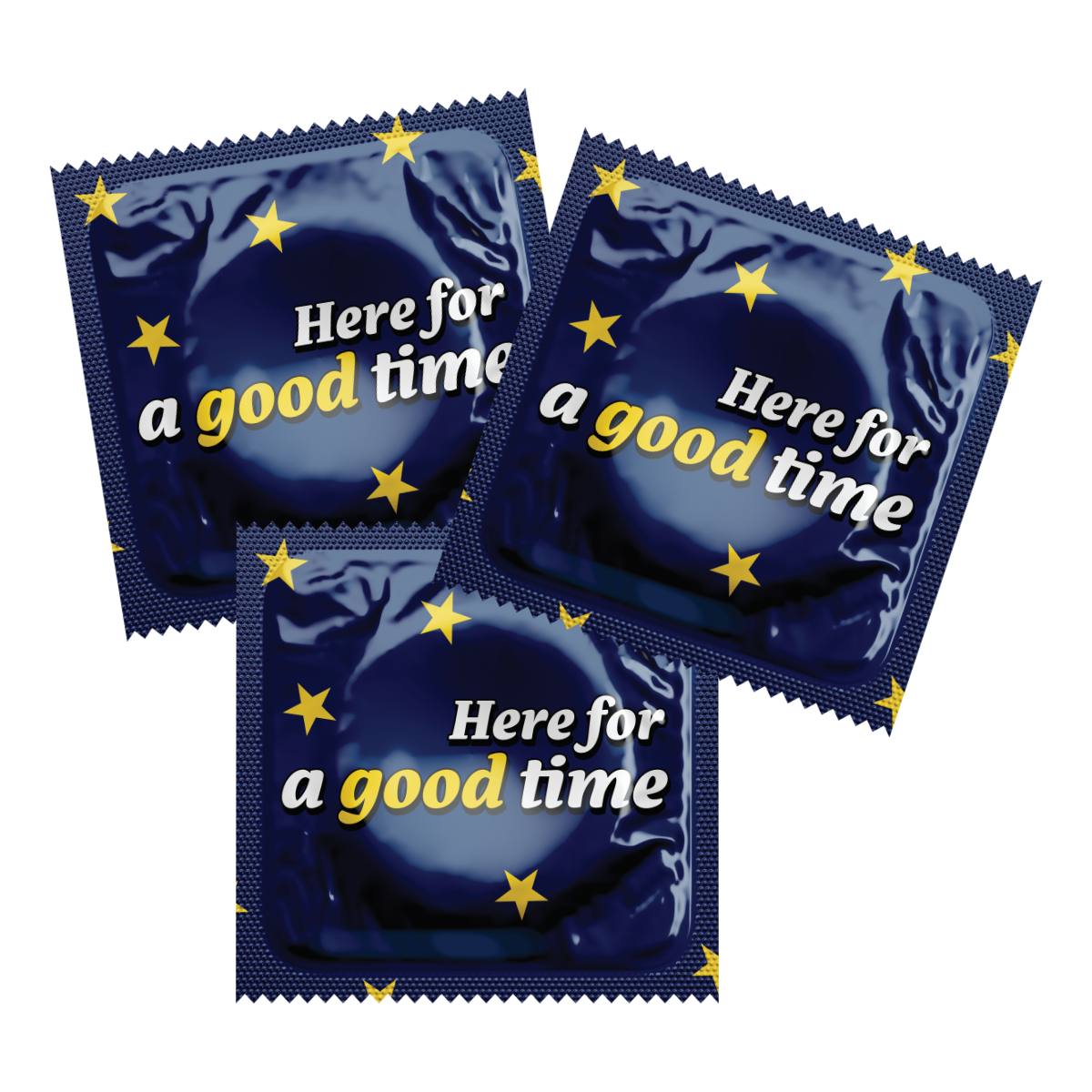 Custom Foil Condom Wrapper - Digital Print