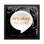 It's Okay to Ask HIV Awareness Condoms, Bag of 50