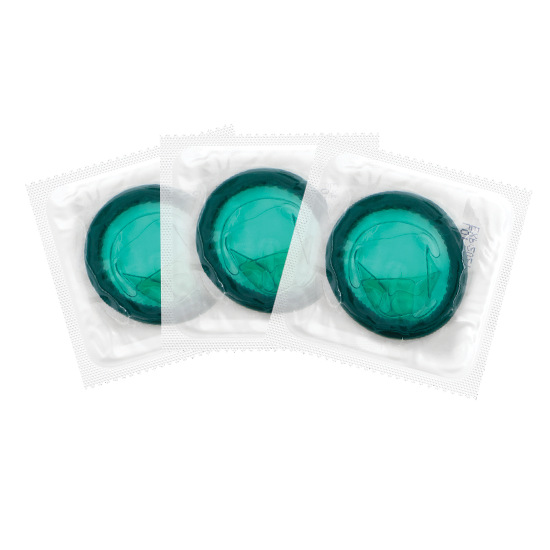 Custom Clear Condom Wrappers Single Color