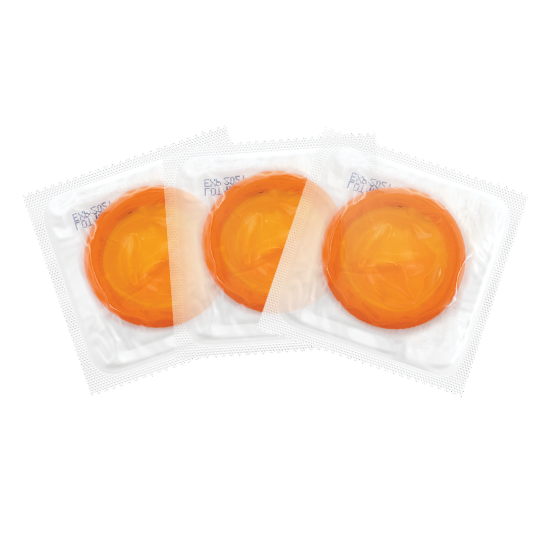 Custom Clear Condom Wrappers Single Color