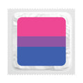 Bisexual Pride Flag Condoms, Bag of 50