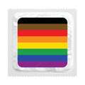 Philadelphia Pride Flag Condoms, Bag of 50