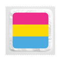 Pansexual Pride Flag Condoms, Bag of 50