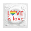 Love is Love Heart Condoms, Bag of 50