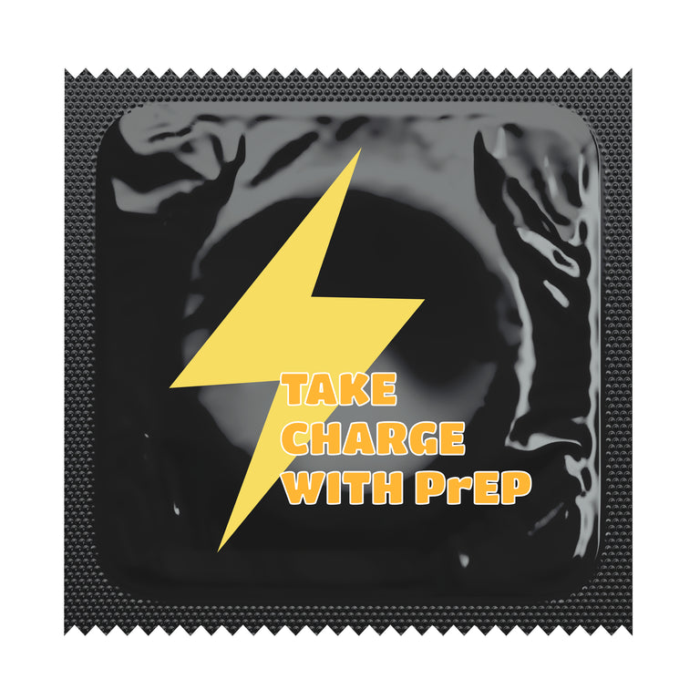 Take Charge with PrEP, HIV Awareness Condoms, Bag of 50