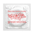 Bad Decisions Make Great Stories Bachelorette Party Condoms, Bag of 50