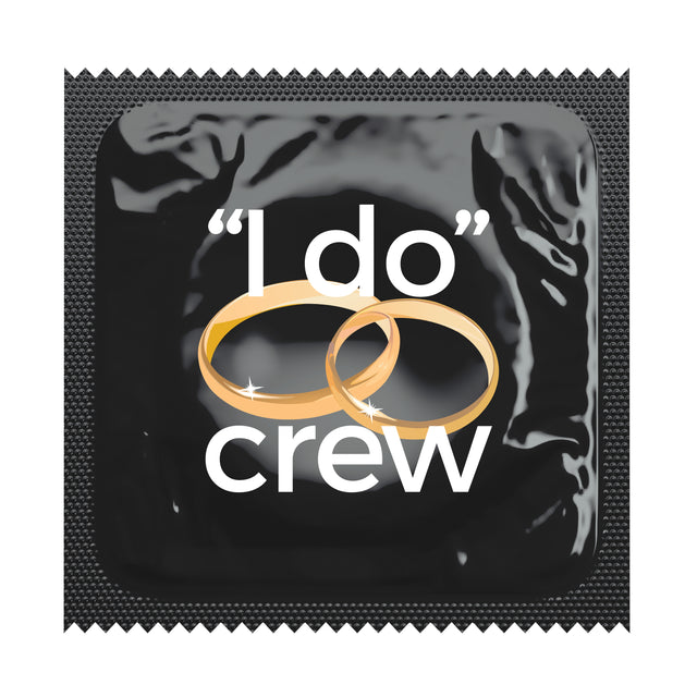 I Do Crew Bachelorette Party Condoms, Bag of 50